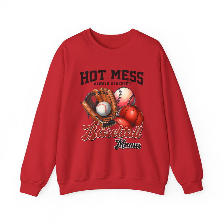 Baseball Mama Sweatshirt - Crewneck