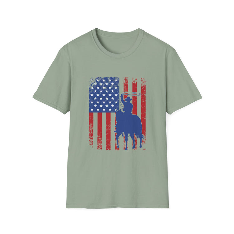 Patriotic Cowboy Rodeo T-Shirt