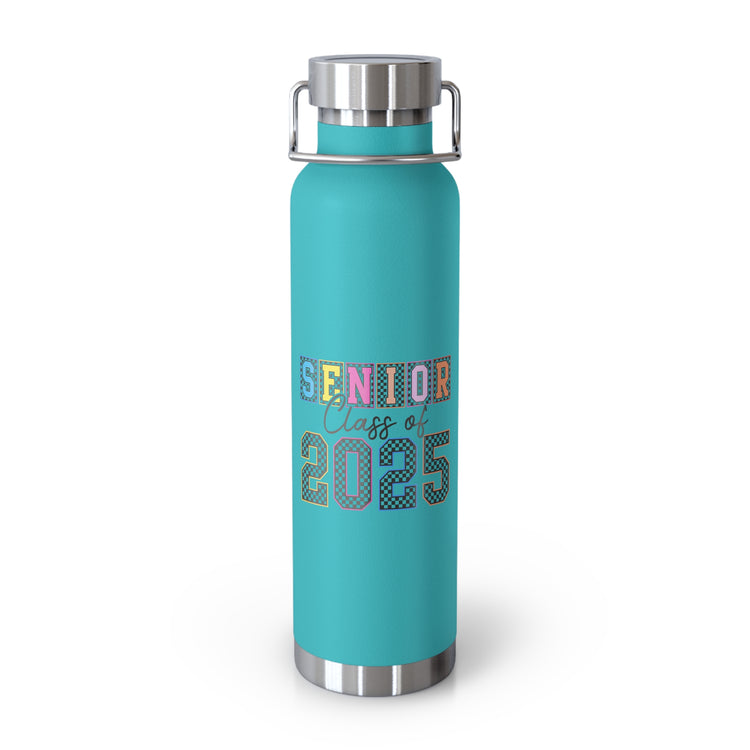 Senior Class of 2025 Insulated Water Bottle, Graduation Gift, Custom Drinkware