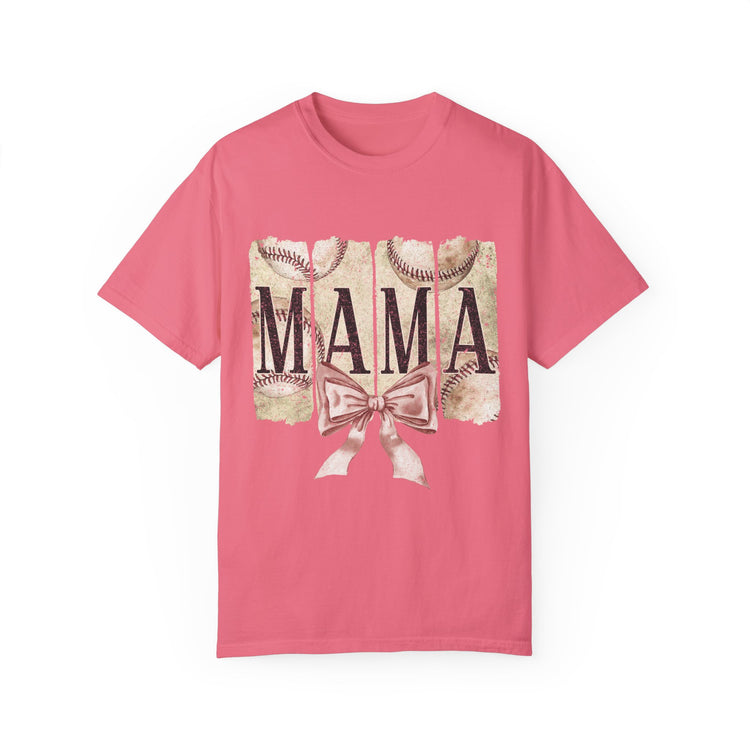 Mama Baseball Retro Love T-Shirt