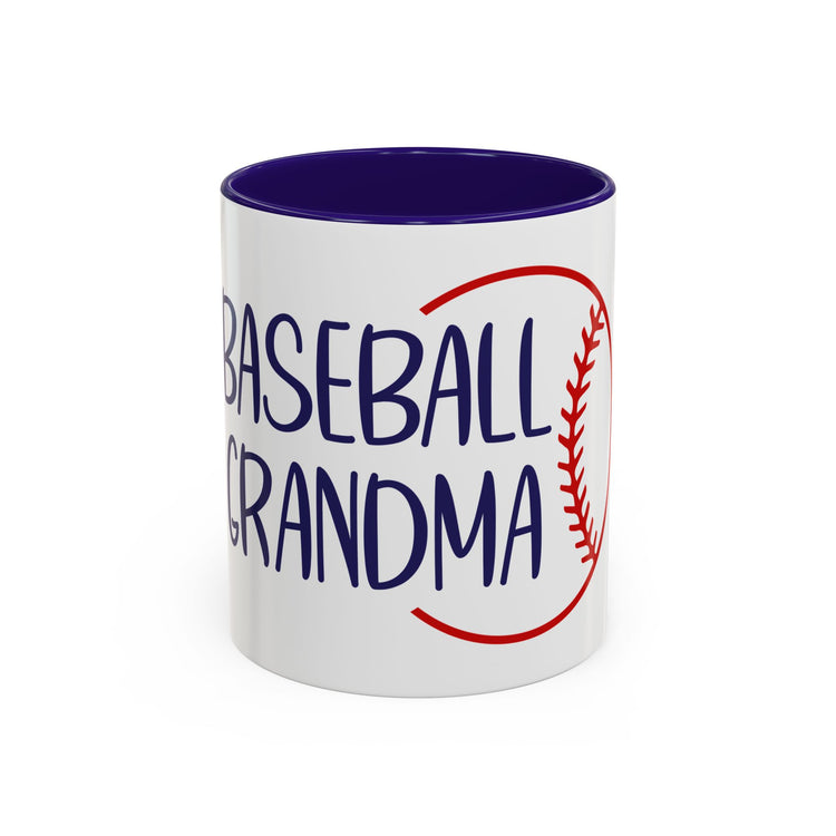 Baseball Grandma Colorful Mug