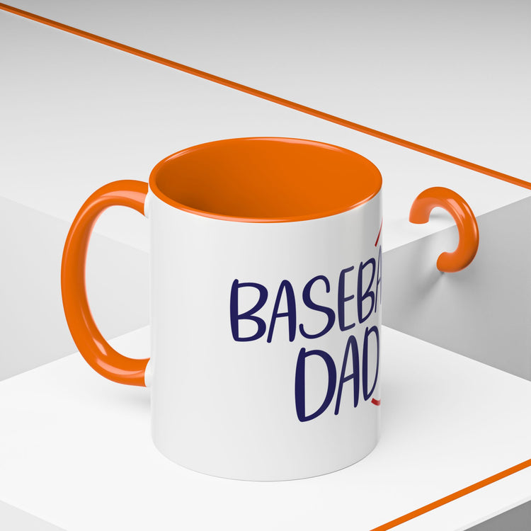 Baseball Dad Accent Coffee Mug