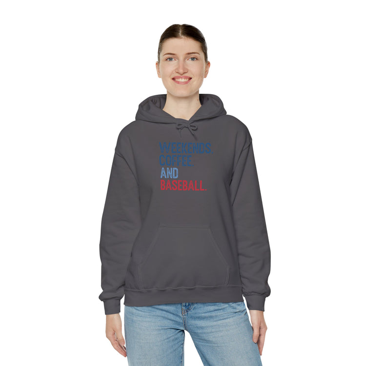 Weekends Coffee Baseball Hoodie