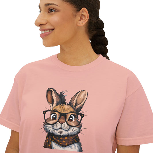 Cute Rabbit Easter Women's Boxy Tee