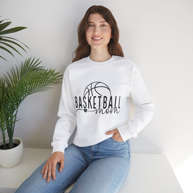 Basketball Mom Crewneck Sweatshirt