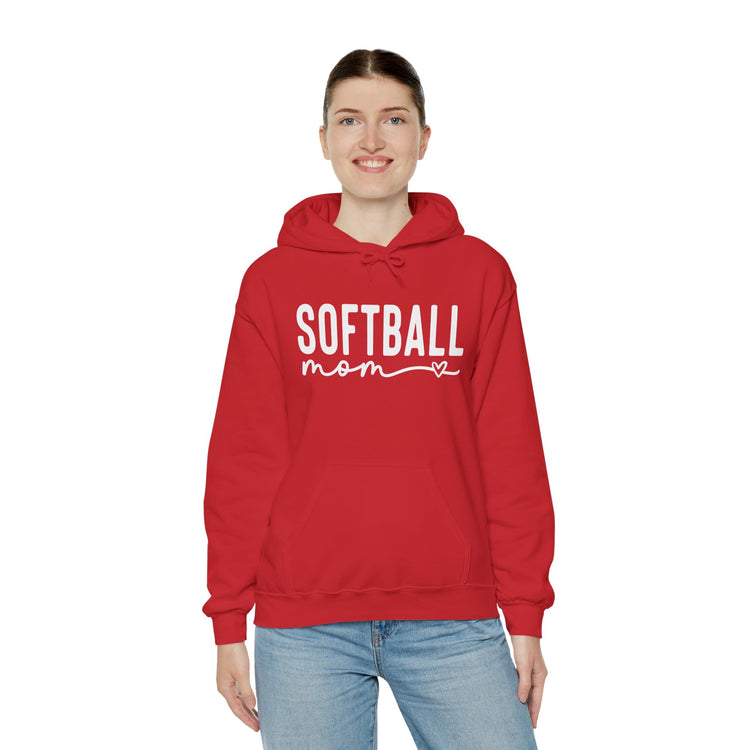 Softball Mom Hooded Sweatshirt