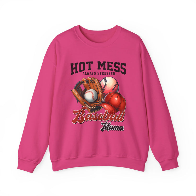 Baseball Mama Sweatshirt - Crewneck