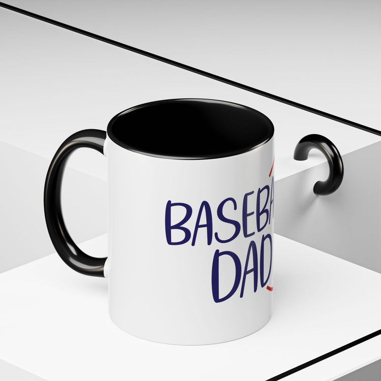 Baseball Dad Accent Coffee Mug