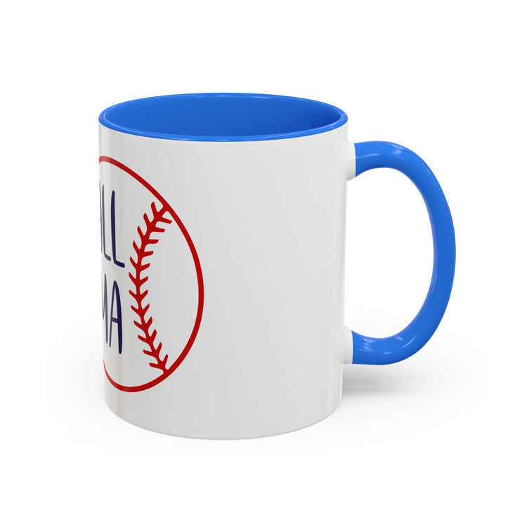 Baseball Grandma Colorful Mug