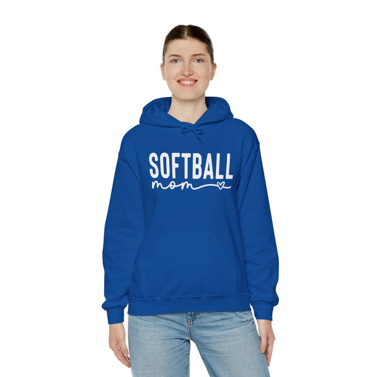 Softball Mom Hooded Sweatshirt