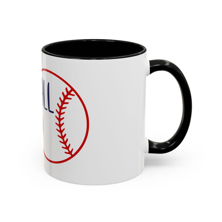 Baseball Dad Accent Coffee Mug