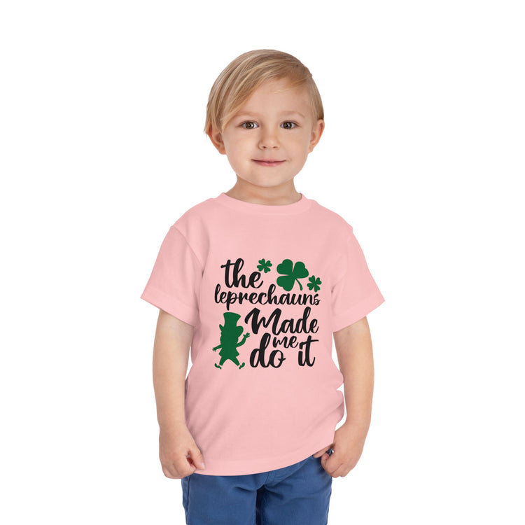 Toddler T-Shirt, St Patrick's Day Shamrock Tee for Kids, Cute Irish Toddler Shirt