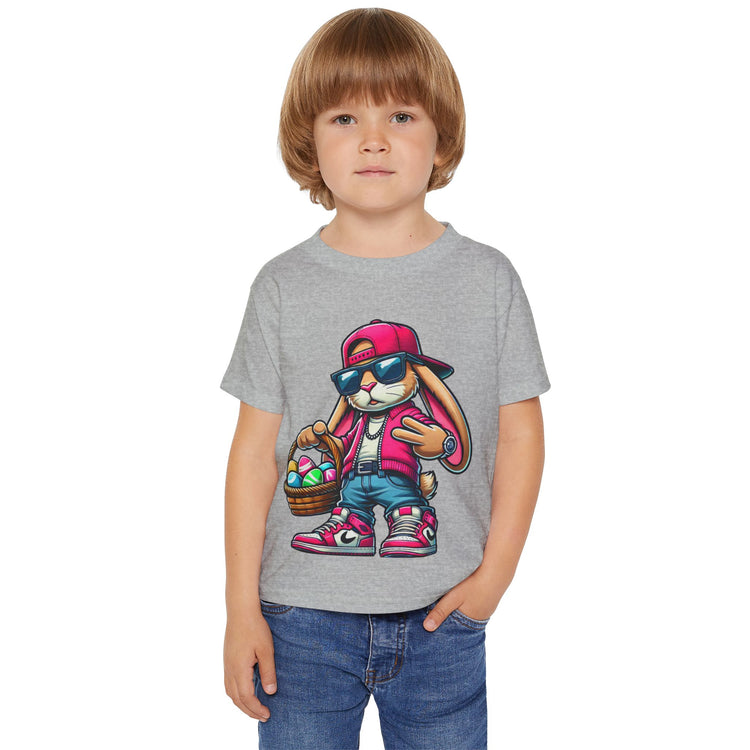 Cool Bunny Easter Toddler T-shirt