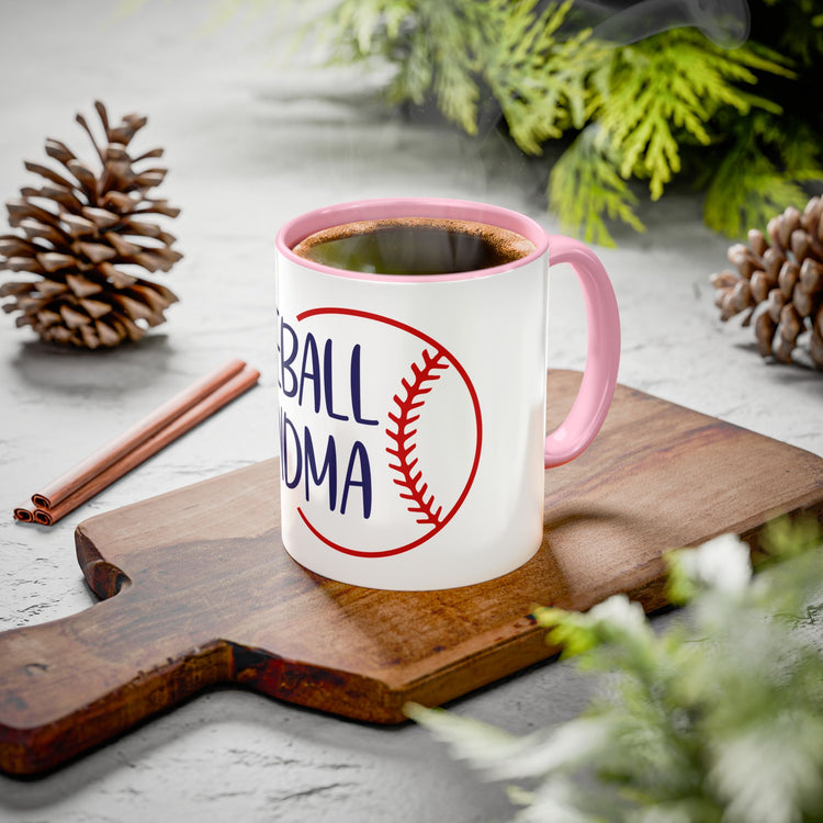 Baseball Grandma Colorful Mug