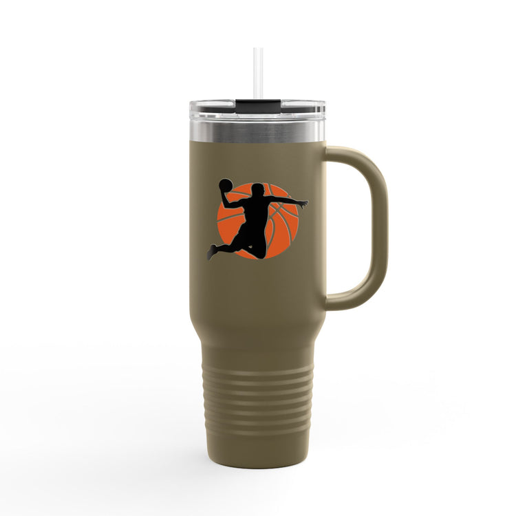 Basketball Insulated Travel Mug - 40oz