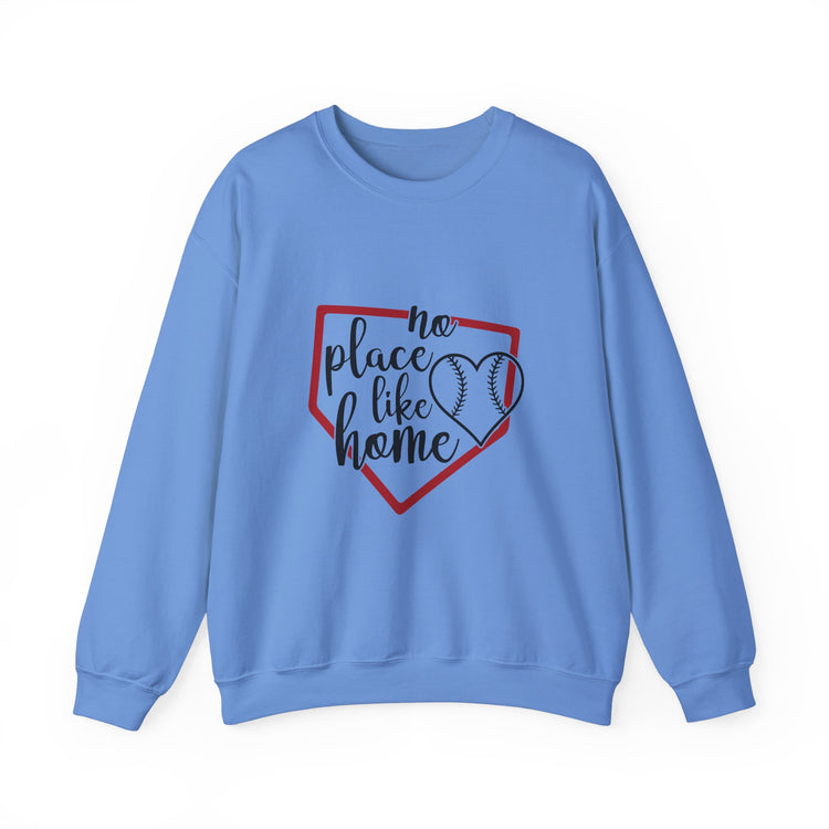 Baseball Crewneck Sweatshirt - No Place Like Home Design