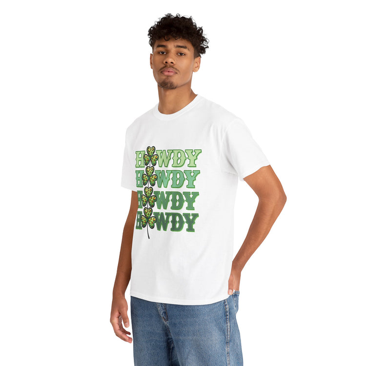 Lucky Charm Tee, St Patrick's Day Shirt, Unisex T-Shirt, Heavy Cotton Top, Howdy Design