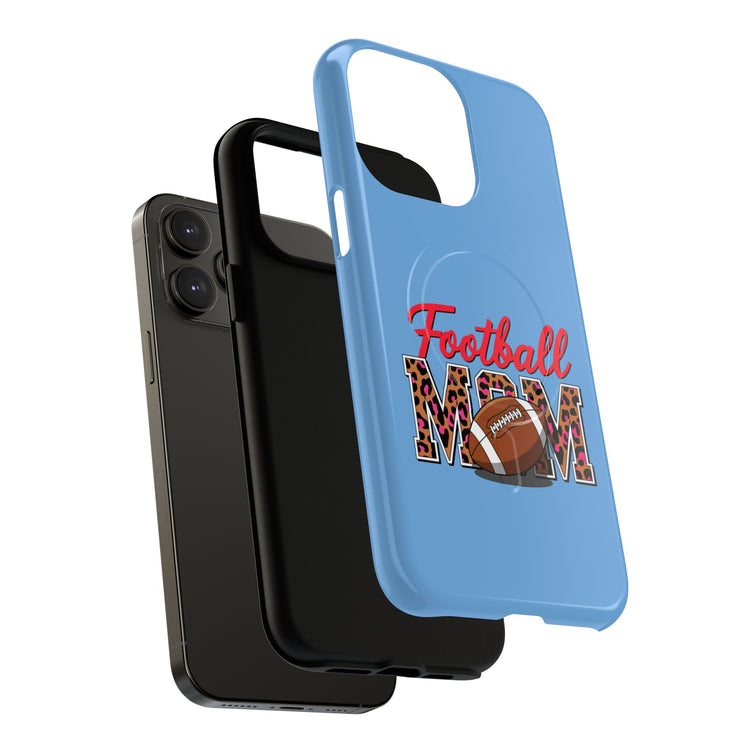 Football Mom Magnetic Phone Case - Tough & Stylish Protective Cover, Sports Fan Gift,