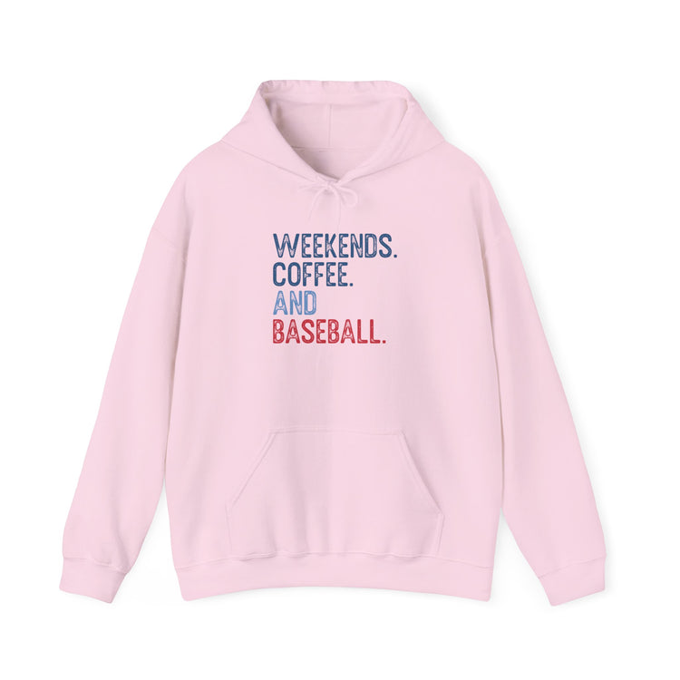 Weekends Coffee Baseball Hoodie