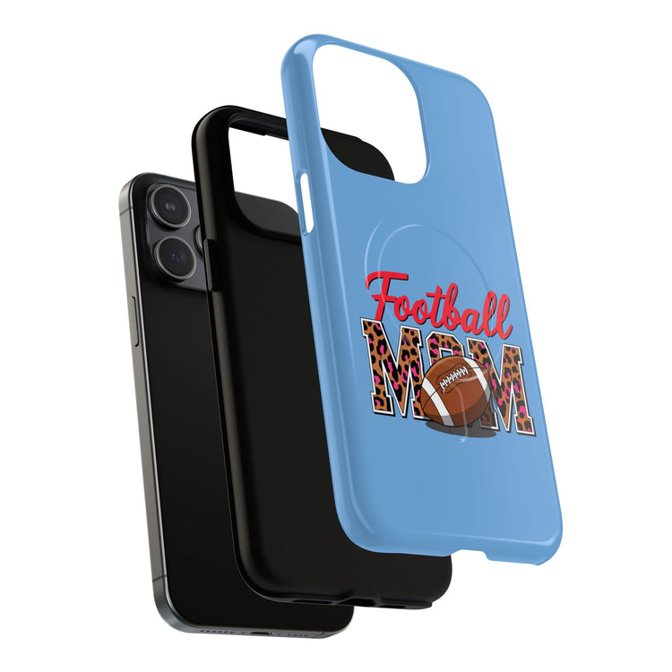 Football Mom Magnetic Phone Case - Tough & Stylish Protective Cover, Sports Fan Gift,