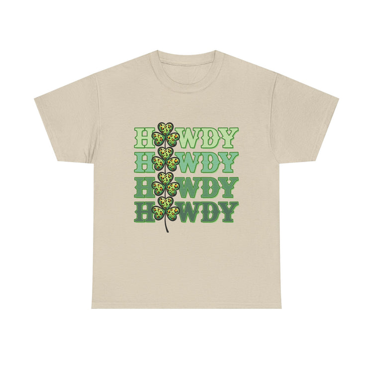 Lucky Charm Tee, St Patrick's Day Shirt, Unisex T-Shirt, Heavy Cotton Top, Howdy Design