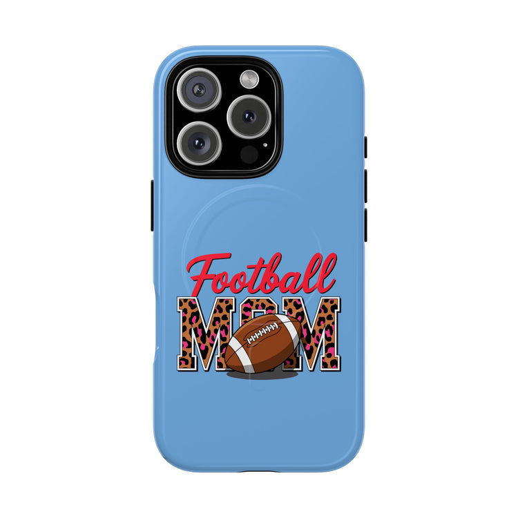 Football Mom Magnetic Phone Case - Tough & Stylish Protective Cover, Sports Fan Gift,