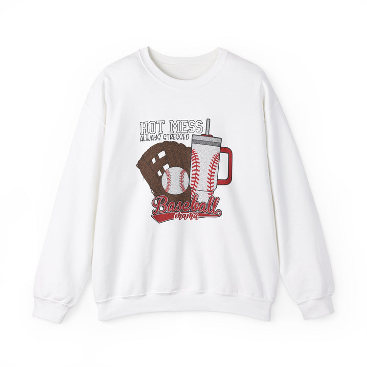 Baseball-Themed Hot Mess Sweatshirt