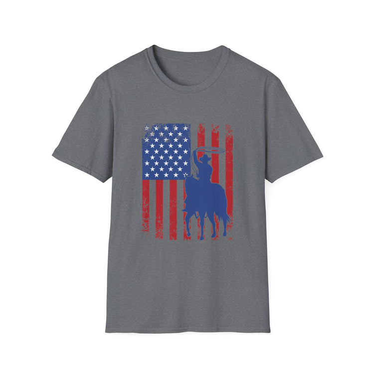 Patriotic Cowboy Rodeo T-Shirt