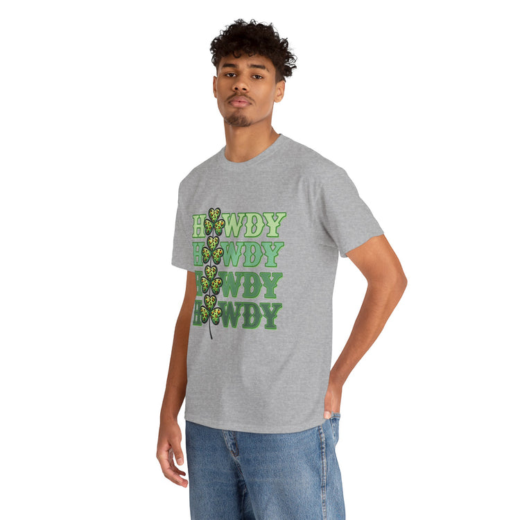 Lucky Charm Tee, St Patrick's Day Shirt, Unisex T-Shirt, Heavy Cotton Top, Howdy Design