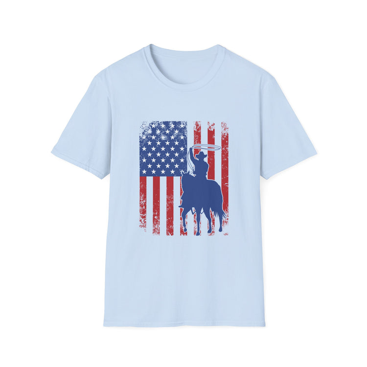 Patriotic Cowboy Rodeo T-Shirt