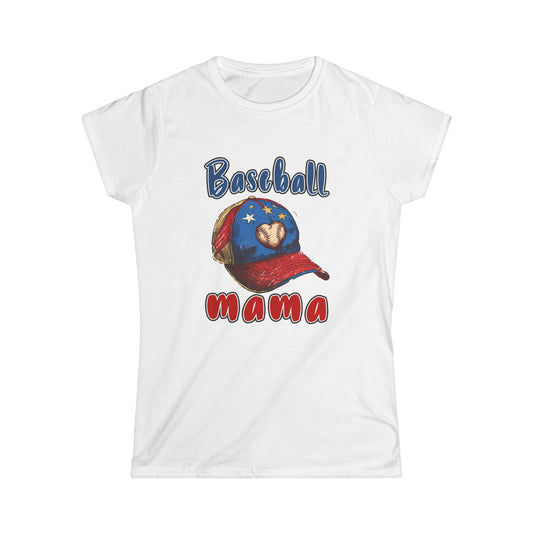 Vintage Baseball Mama Tee