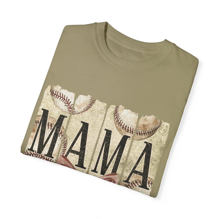 Mama Baseball Retro Love T-Shirt