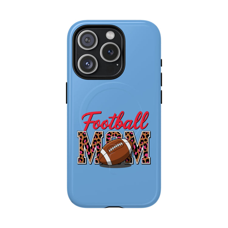 Football Mom Magnetic Phone Case - Tough & Stylish Protective Cover, Sports Fan Gift,