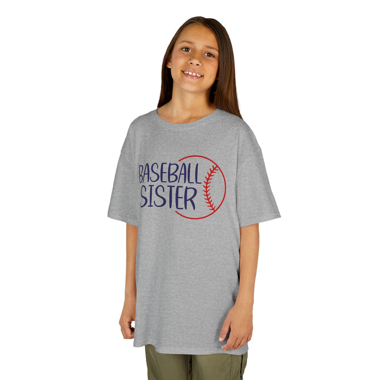 Baseball Sister Kids T-shirt