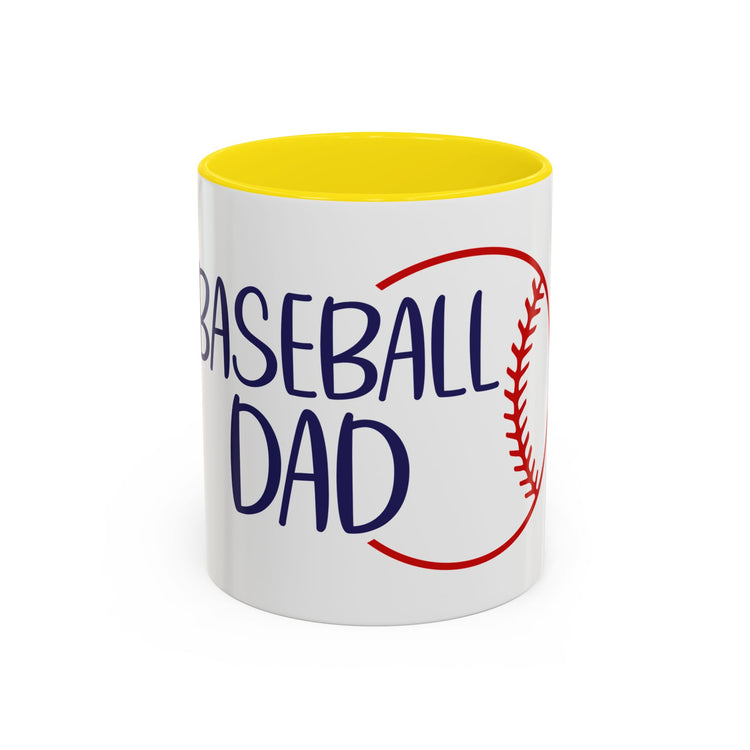 Baseball Dad Accent Coffee Mug