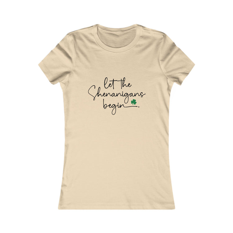 Shenanigans Tee, Women's St Patrick's Day Top