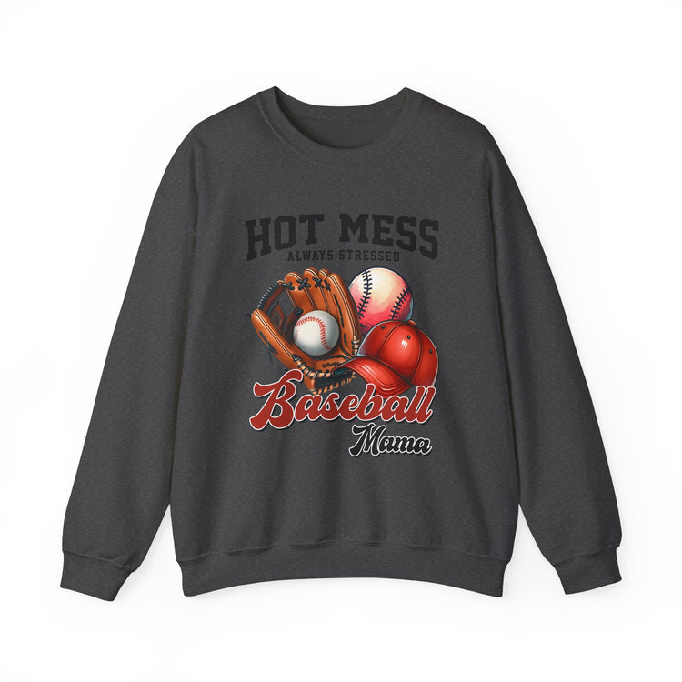 Baseball Mama Sweatshirt - Crewneck