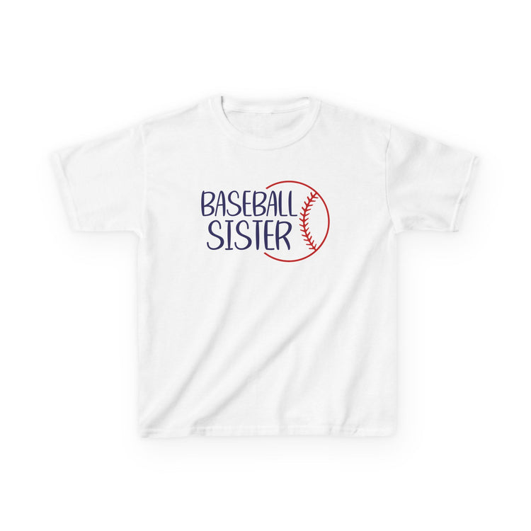 Baseball Sister Kids T-shirt