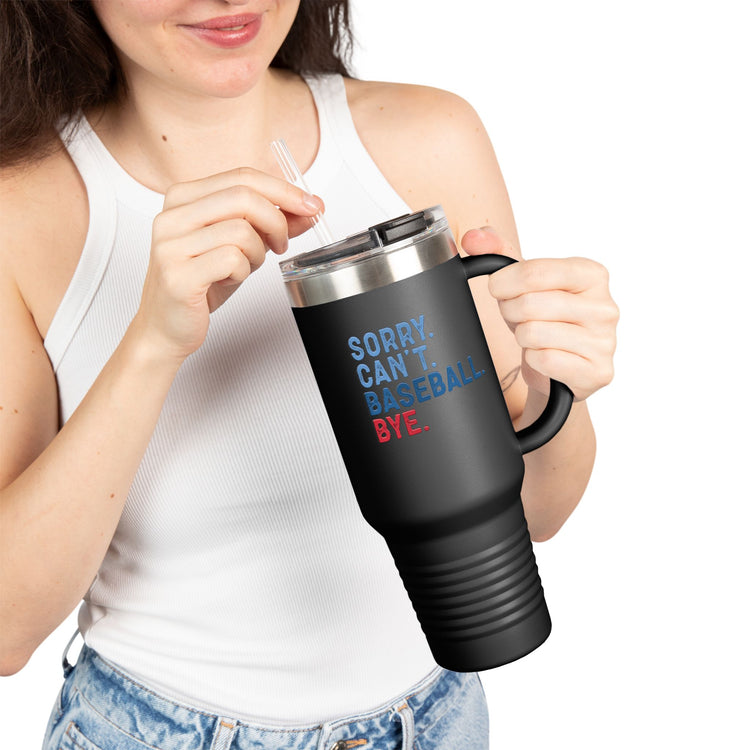 Apology Baseball Insulated Travel Mug 40oz