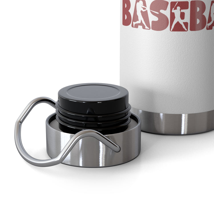 Baseball Insulated Bottle, 22oz - Copper Vacuum