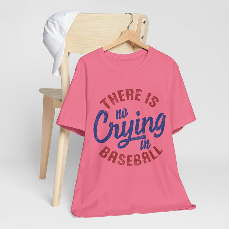 Baseball Tee - No Crying in Baseball Design