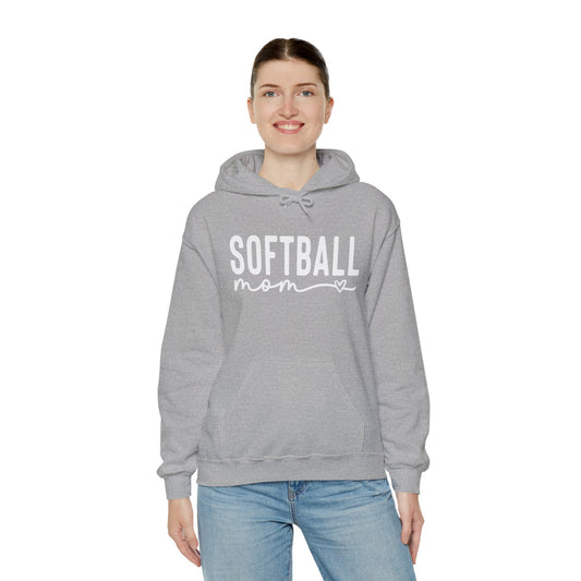 Softball Mom Hooded Sweatshirt