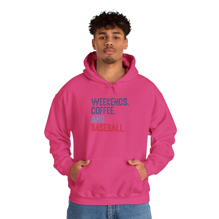 Weekends Coffee Baseball Hoodie