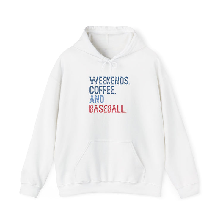 Weekends Coffee Baseball Hoodie