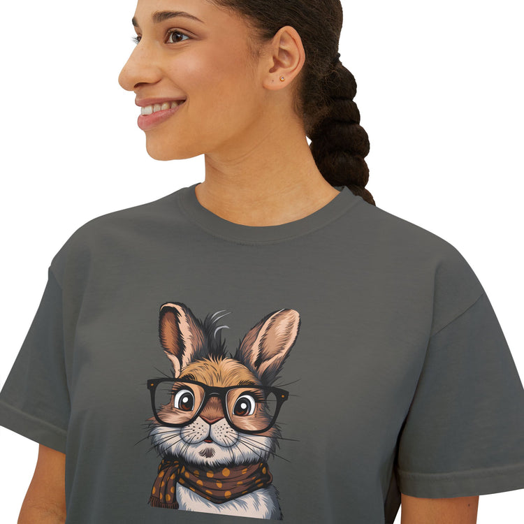 Cute Rabbit Easter Women's Boxy Tee