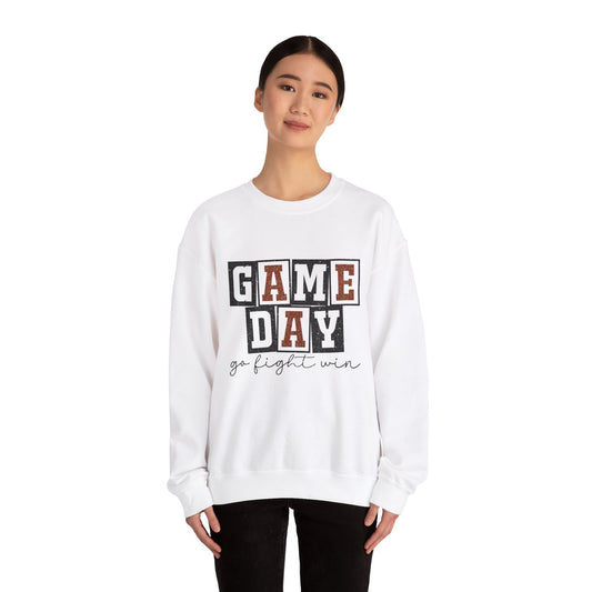 Game Day Football Crewneck Sweatshirt