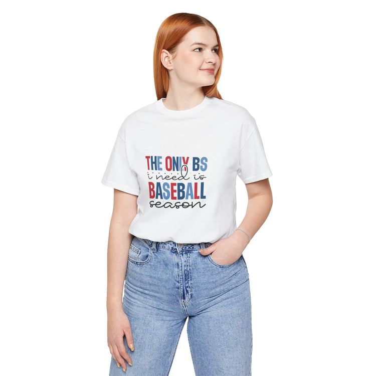 Baseball Season BS Jersey Tee