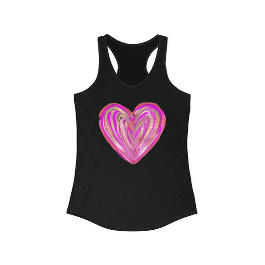 Women's Tank Top - Cute Heart Design