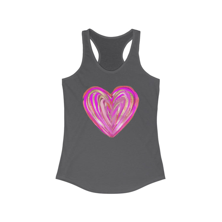 Women's Tank Top - Cute Heart Design