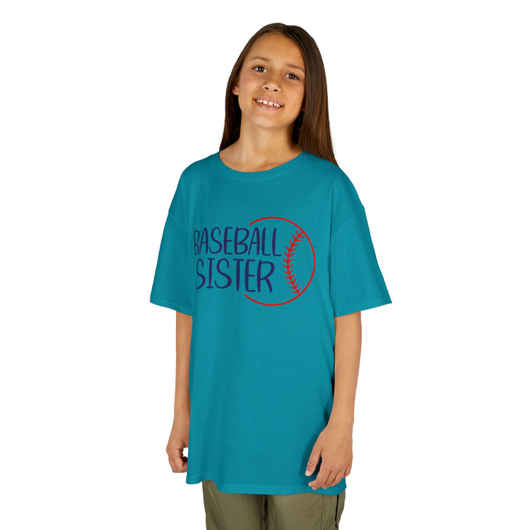 Baseball Sister Kids T-shirt